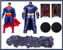 Superman vs. Armored Batman from DC Multiverse - Dark Knight Returns manufactured by McFarlane [Loose]