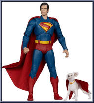 Superman & Krypto (Deluxe Theatrical Edition) from DC Multiverse - Superman Movie manufactured by McFarlane [Loose]