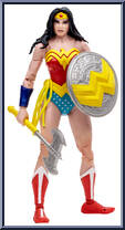 Wonder Woman (Platinum Edition) from DC Multiverse - Basic Series manufactured by McFarlane [Loose]