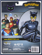 Catwoman from DC - Bendyfigs manufactured by Noble Toys [Back]