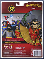 Robin from DC - Bendyfigs manufactured by Noble Toys [Back]
