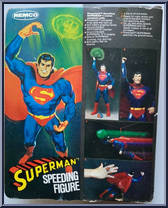 Superman (Speeding Figure) from DC - Basic Series manufactured by Remco [Back]