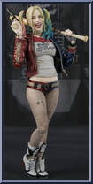 Harley Quinn from DC - S.H. Figuarts - Suicide Squad manufactured by Bandai [Loose]