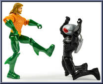 Aquaman vs. Black Manta from DC - Heroes Unite manufactured by Spinmaster [Loose]