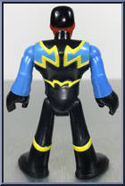 Black Lightning from DC Super Friends - Imaginext Blind Bags 4 manufactured by Fisher-Price [Loose]