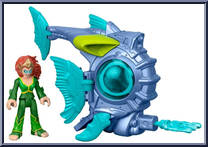 Mera & Battle Sub from DC Super Friends - Imaginext manufactured by Fisher-Price [Loose]
