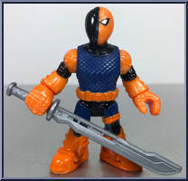 Slade (Deathstroke) (Unmasked) from DC Super Friends - Imaginext Blind Bags 1 manufactured by Fisher-Price [Loose]