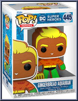 Aquaman (Gingerbread) from DC Super Heroes - Pop! Vinyl Figures manufactured by Funko [Front]