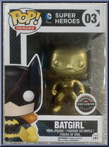 Batgirl (Gold) from DC Super Heroes - Pop! Vinyl Figures manufactured by Funko [Front]