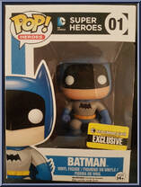 Batman (Blue) from DC Super Heroes - Pop! Vinyl Figures manufactured by Funko [Front]
