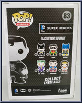 Blackest Night Superman from DC Super Heroes - Pop! Vinyl Figures manufactured by Funko [Back]
