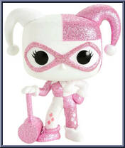 Harley Quinn (Mallet) (Pink / White) (Diamond) from DC Super Heroes - Pop! Vinyl Figures manufactured by Funko [Loose]