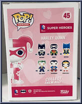 Harley Quinn (Mallet) (Pink / White) from DC Super Heroes - Pop! Vinyl Figures manufactured by Funko [Back]