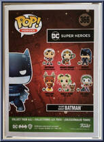 Silent Knight Batman from DC Super Heroes - Pop! Vinyl Figures manufactured by Funko [Back]