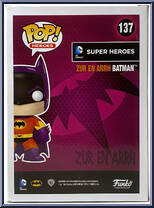 Zur En Arrh Batman from DC Super Heroes - Pop! Vinyl Figures manufactured by Funko [Back]