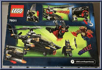 Batman: Man-Bat Attack from DC Super Heroes - Vehicles manufactured by Lego [Back]