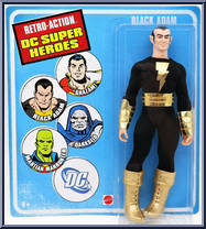 Black Adam from DC Super Heroes - Retro-Action manufactured by Mattel [Front]