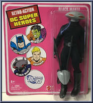 Black Manta from DC Super Heroes - Retro-Action manufactured by Mattel [Front]