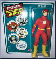 Flash from DC Super Heroes - Retro-Action manufactured by Mattel [Front]