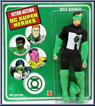 Kyle Rayner from DC Super Heroes - Retro-Action manufactured by Mattel [Front]