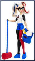 Harley Quinn (Mallet Launcher) from DC Super Hero Girls - Dolls manufactured by Mattel [Loose]