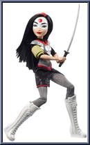 Katana from DC Super Hero Girls - Dolls manufactured by Mattel [Loose]