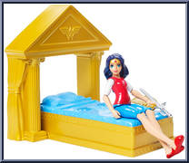 Wonder Woman Bedroom Set from DC Super Hero Girls - Accessories manufactured by Mattel [Loose]