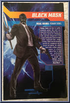 Black Mask from DC Universe - Signature Collection manufactured by Mattel [Back]
