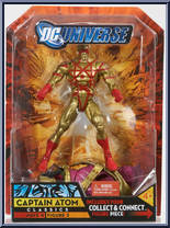 Captain Atom (Gold) (Chase) from DC Universe Classics - Wave  4 manufactured by Mattel [Front]