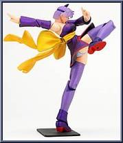 Ayane (Purple) from Dead or Alive - Basic Series manufactured by Kaiyodo [Loose]