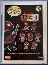 Dinopool (Black) from Deadpool - Pop! Vinyl Figures manufactured by Funko [Back]