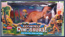 Anatosaurus / Zorg from Definitely Dinosaurs - Dinosaurs - Series 1 manufactured by Playskool [Front]
