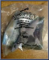Tyrannosaurus from Definitely Dinosaurs - Wendy's - Series 1 manufactured by Playskool [Front]