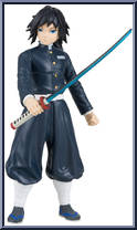 Giyu Tomioka from Demon Slayer - 5" Scale manufactured by McFarlane [Loose]