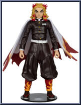 Kyojuro Rengoku (Season 2) from Demon Slayer - 7" Scale manufactured by McFarlane [Loose]