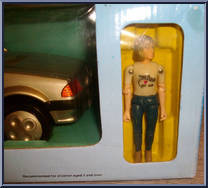 Ford Escort Cabriolet (with Makepeace) from Dempsey and Makepeace - Basic Series manufactured by Rainbow Toys [Front]