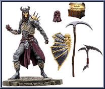 Bone Spirit Necromancer (Common) from Diablo IV - Basic Series manufactured by McFarlane [Loose]