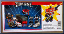 Optimus Prime from Diaclone - Basic Series manufactured by Joustra [Back]