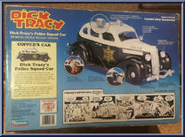 Police Squad Car from Dick Tracy - Vehicles manufactured by Playmates [Back]