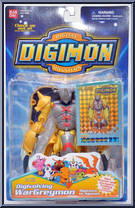 WarGreymon (Digivolve to Agumon) from Digimon - Digivolving manufactured by Bandai [Front]