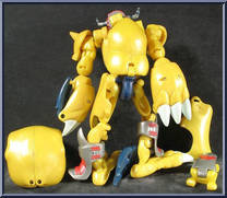 WarGreymon (Digivolve to Agumon) from Digimon - Digivolving manufactured by Bandai [Loose]