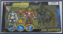 Collectors Set 1 (Agunimon / Lobomon / Loweemon) Action Figure
