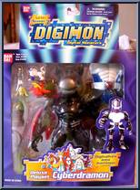 Cyberdramon from Digimon - Deluxe Playsets manufactured by Bandai [Front]