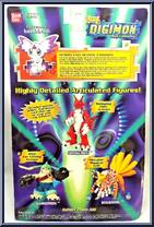 Gargomon from Digimon - Digi-Warriors manufactured by Bandai [Back]