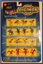 Garurumon (Digivolve to WereGarurumon) from Digimon - Digivolving manufactured by Bandai [Back]