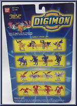 Greymon (Digivolves to MetalGreymon) from Digimon - Digivolving manufactured by Bandai [Back]