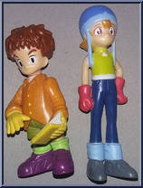 Izzy (& bonus Sora figure) Action Figure