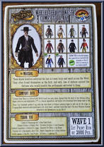 Marshal from Dime Novel Legends - Basic Series manufactured by Chicken Fried Toys [Back]