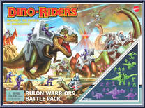 Rulon Warriors Battle Pack from Dino-Riders - Battle Packs manufactured by Mattel [Front]