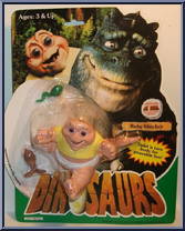 Baby Sinclair from Dinosaurs - Basic Series manufactured by Hasbro [Front]